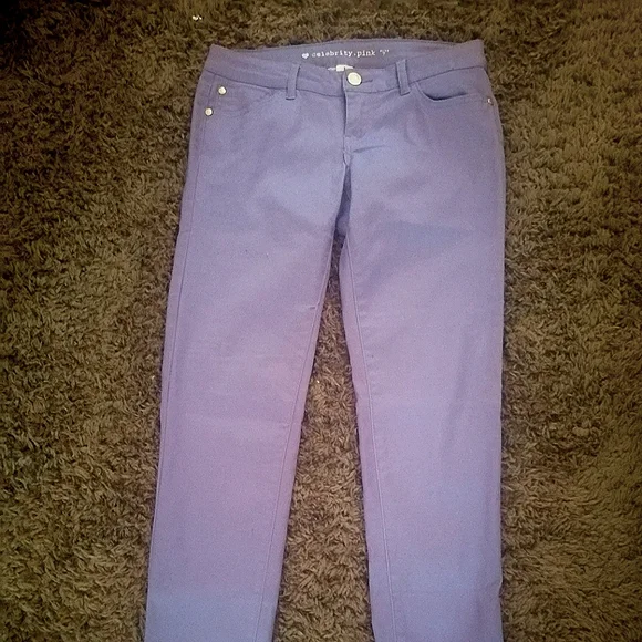 Celebrity pink pants on sale